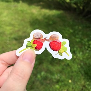 Sticker bisou escargot
