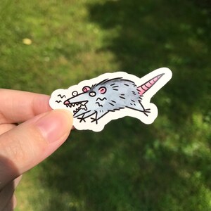Icky Opossum Aufkleber