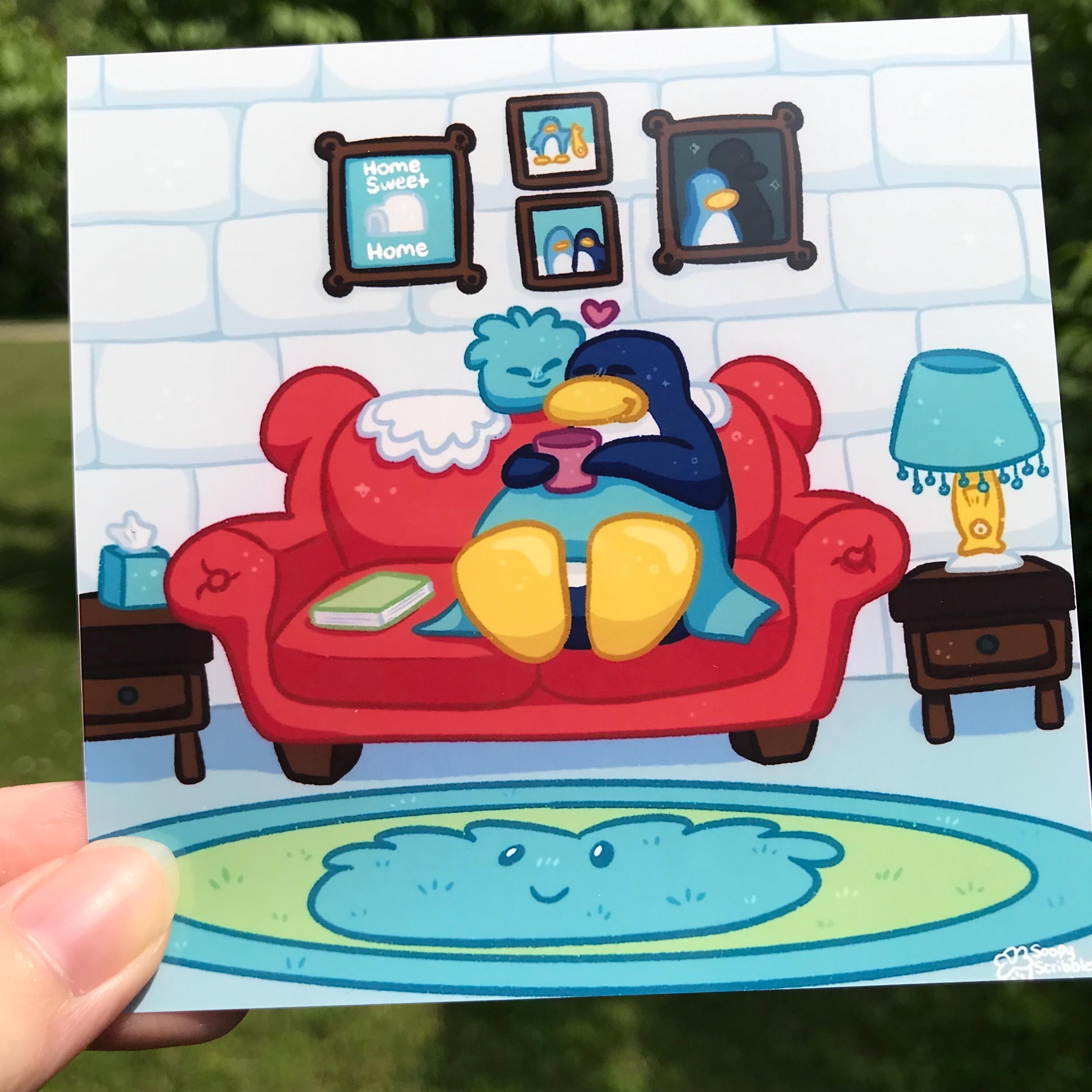 Two Buddies Mini Print