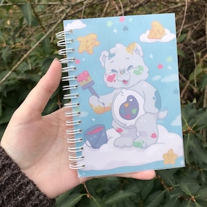 Artist Bear Reusable Sticker Book