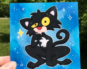 Snazzy Cat Mini Print
