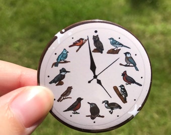 Bird Clock bGrade Pin