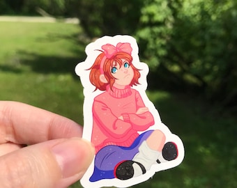 Sassy Girl Sticker