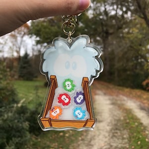 Mini Game Shaker Keychain