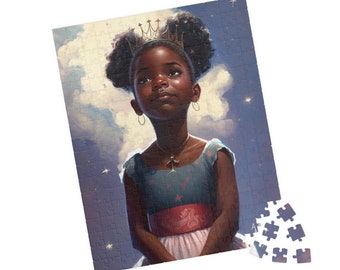 Black Princess Puzzle (110, 252, 520, 1014-piece)