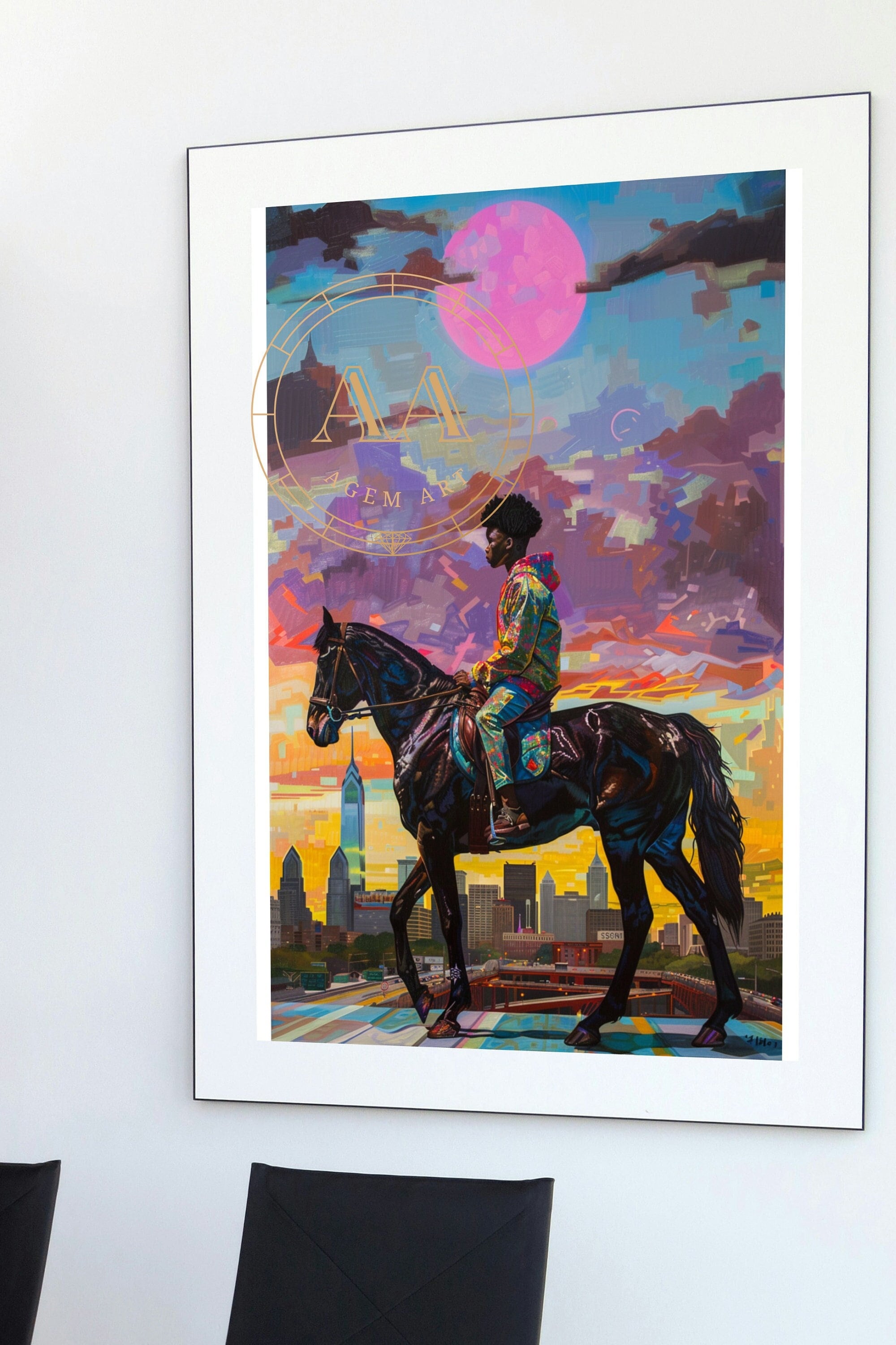 Black Boy Philly Concrete Cowboy INSTANT DOWNLOAD Black Art African