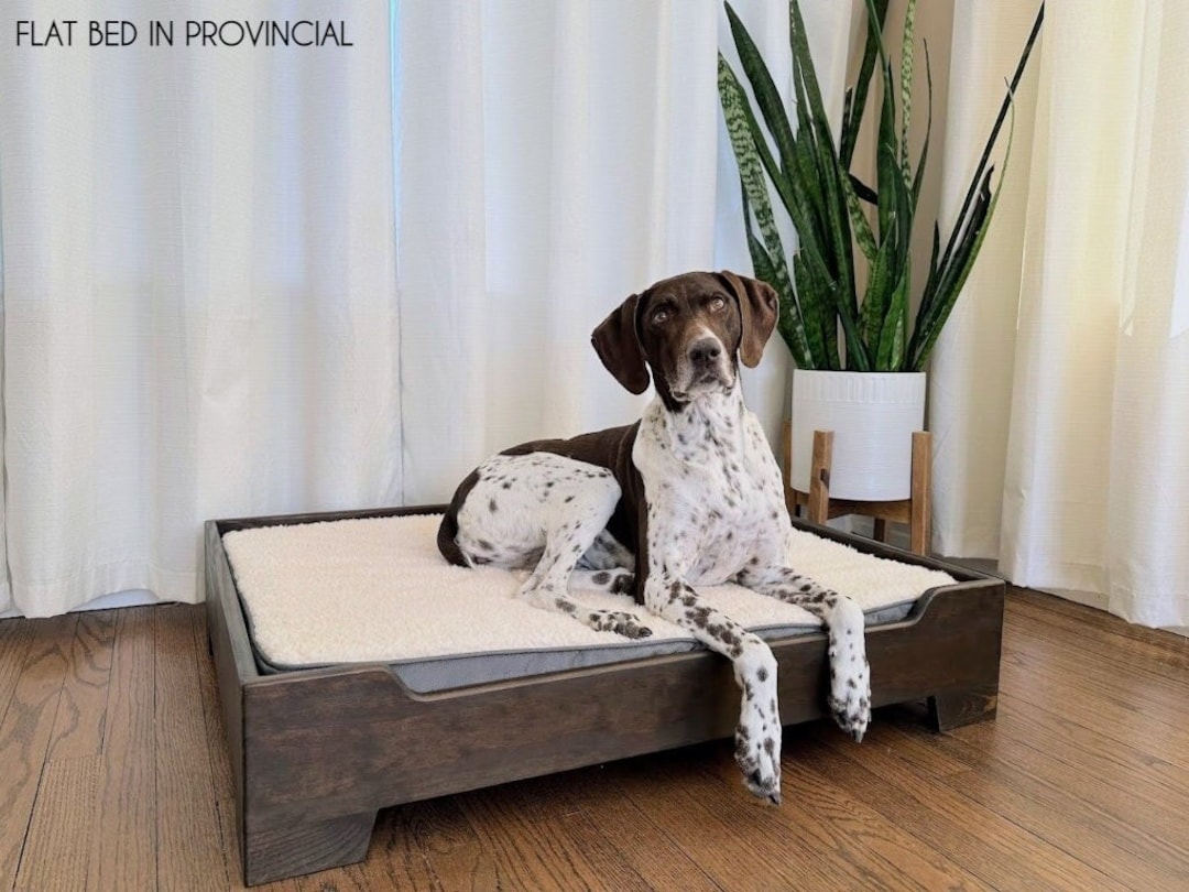 Wooden Dog Extra Large Raised Dog Bed Pet Great Dane Elevated Bed