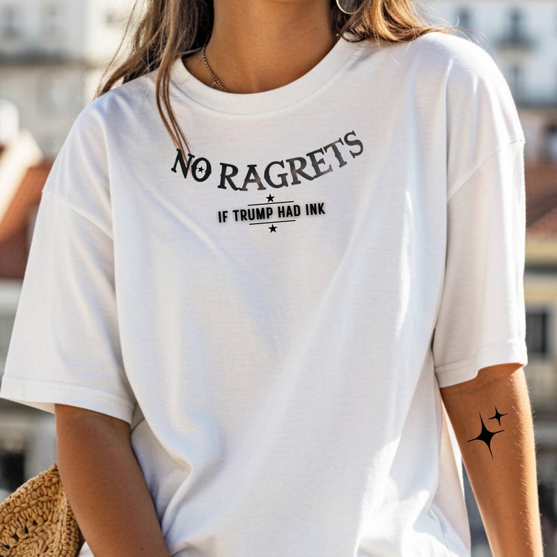 No Ragrets Tattoo - Etsy