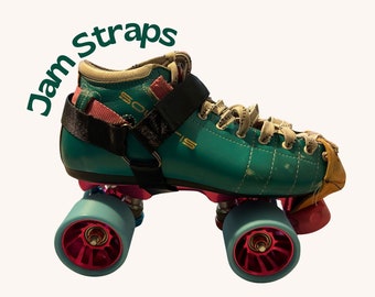 Roller Derby Jam Straps/Skate straps - Color choices shown or Customize