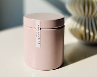 9oz Luxury Glam Tin Deluxe Satin Soy Wax Candle With Lid ON Sale - Etsy