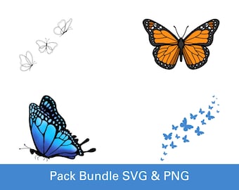 Butterfly PNG, Printable SVG