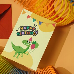 Alles Gute zum Geburtstag Karte, 5 X 7 Grußkarte, digitale Karte, druckbare Karte