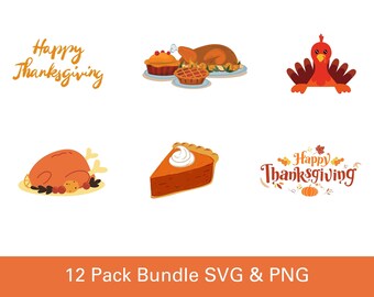 Thanksgiving SVG, Happy Thanksgiving PNG, Printable