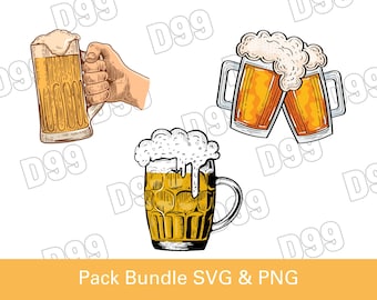 Beer SVG, Beer Cheers PNG, Instant Download