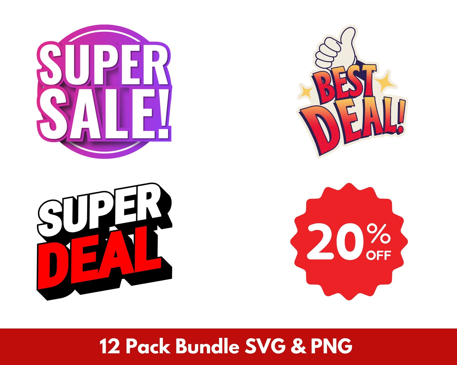 Sale Promo SVG, Promo PNG, Digital Product - Etsy