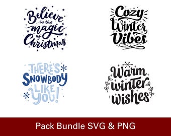 Christmas SVG, Winter Printable PNG