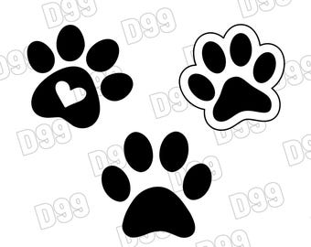 Paw SVG, Paw Printable