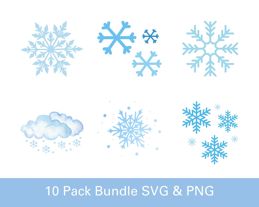 Snowfall Svg Snow SVG, Snow PNG, Instant Download - Etsy