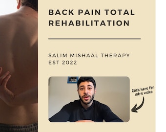 Rehabilitación total del dolor de espalda (programa de rehabilitación basado en evidencia)