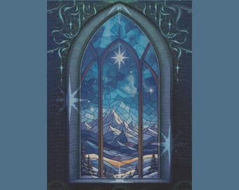 Crescent City Inspired Velaris Cross Stitch Pattern PDF Digital Download | Sarah J Maas City | Vibrant Velaris Art Pattern | Bookish Art