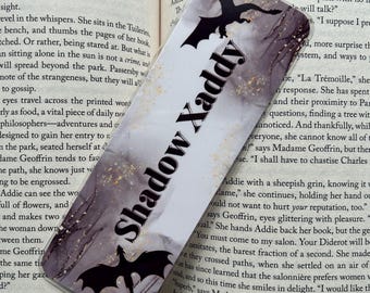 Marcapáginas Shadow Xaddy - Book Boyfriend / Marcapáginas inspirado en Onyx Storm / Marcapáginas inspirado en Fourth Wing / Accesorio literario / Regalo literario