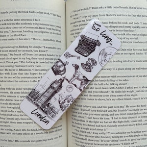 So Long Bookmark - tortured poet bookmark | London Inspired | TTPD bookmark | song lyric bookmark | cute reader accessory | book gift