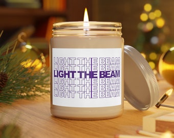 Light the Beam Scented Candle -  Sacramento Basketball