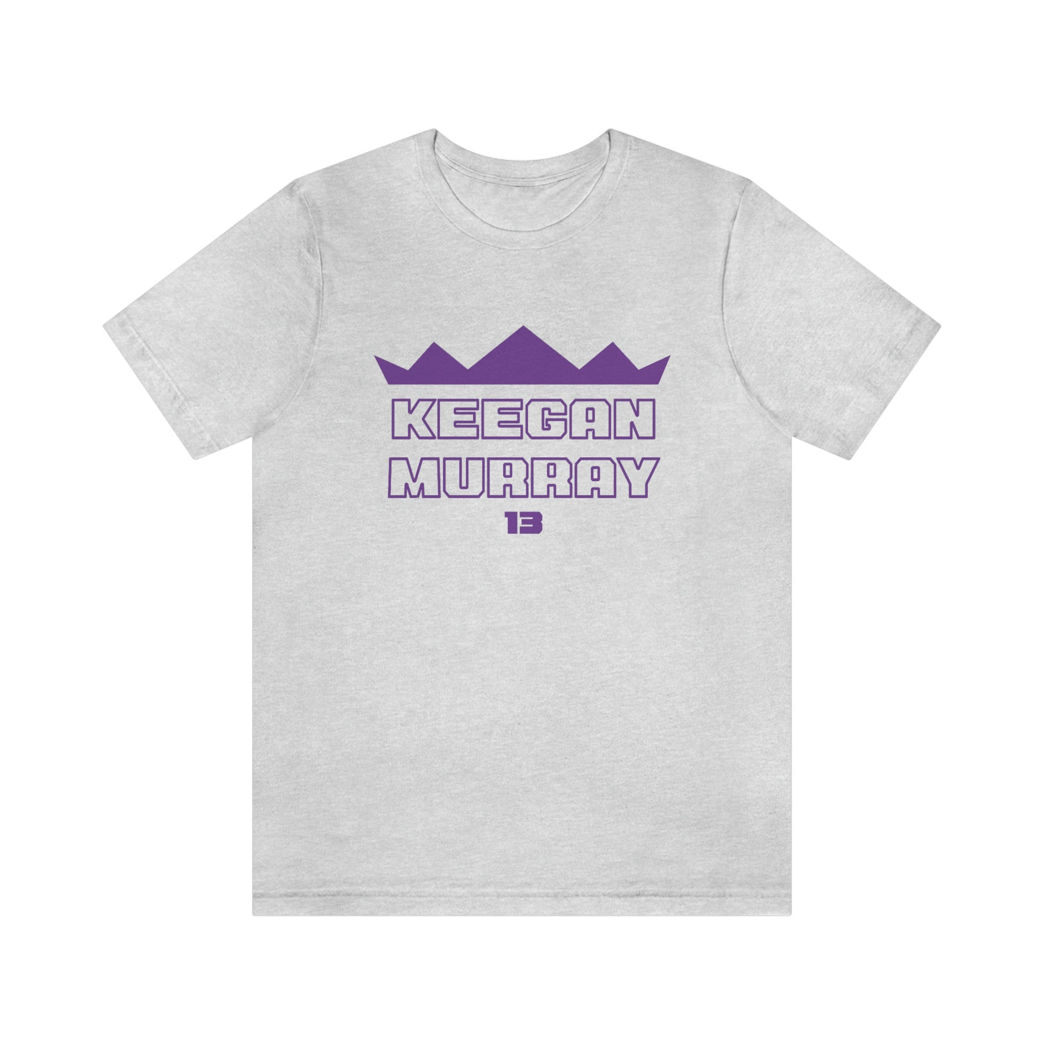 Keegan Murray Men's Sacramento Kings Ash Backer T-Shirt - Kings Store