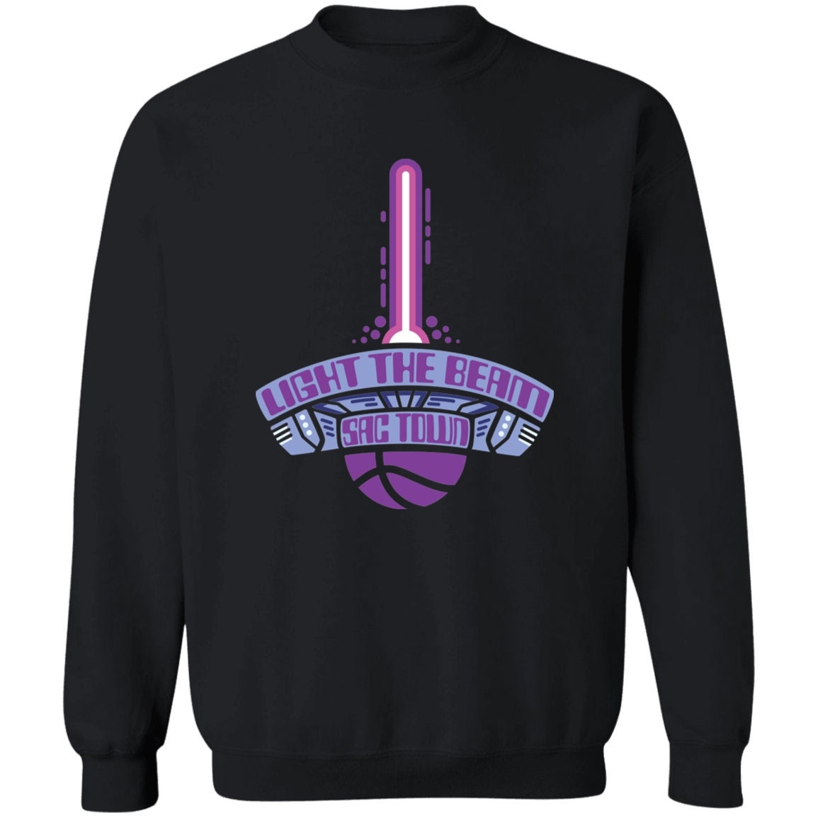 Sacramento Basketball- Light the Beam Sweatshirt Beam Team