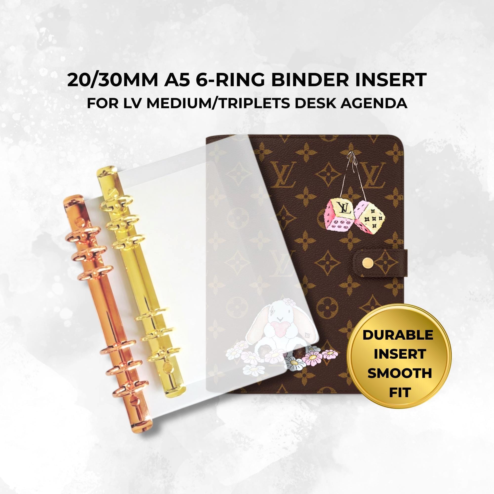 A5 Louis Vuitton Planner - Etsy
