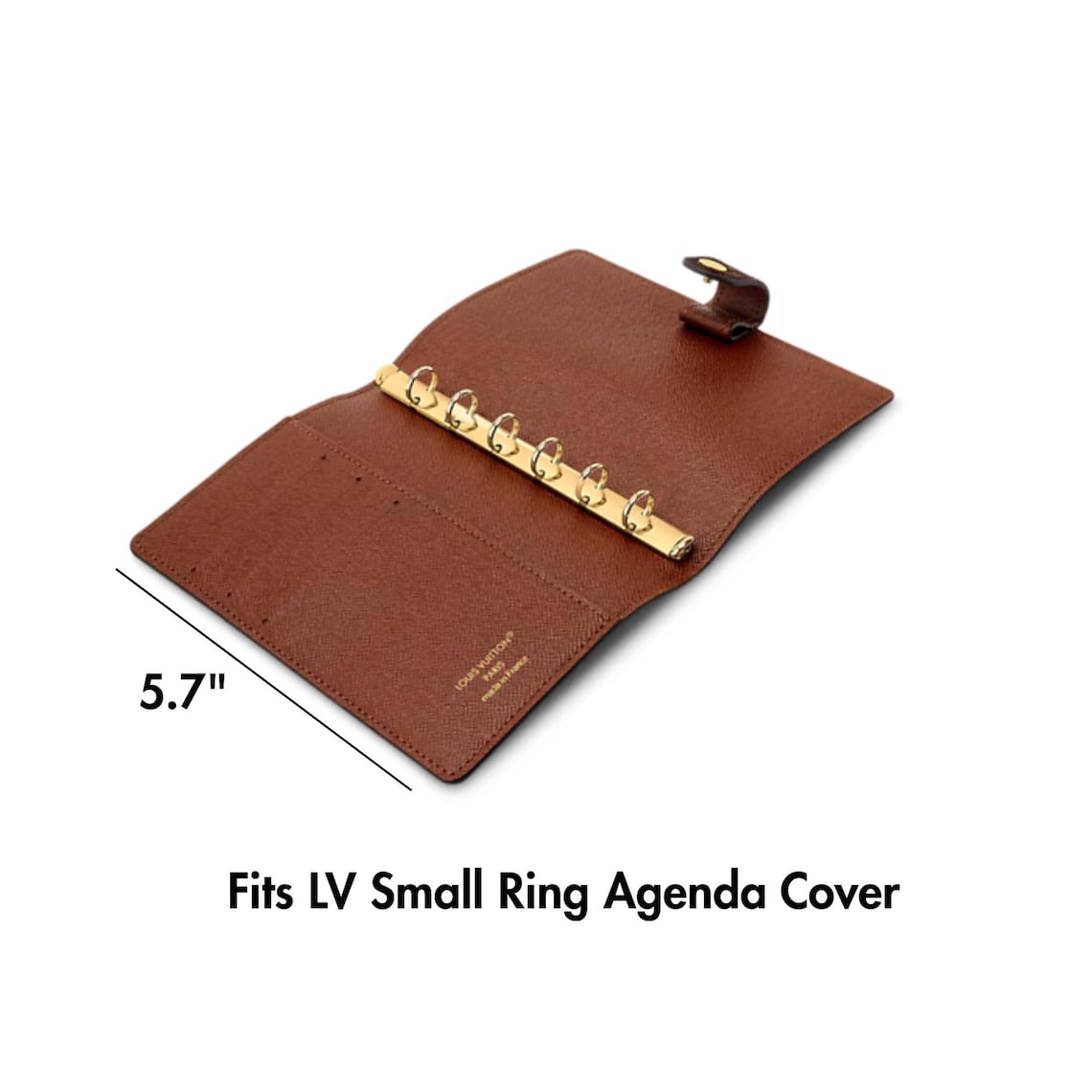 Lined Planner Refill for Louis Vuitton PM Small Agenda, Pocket Size ...