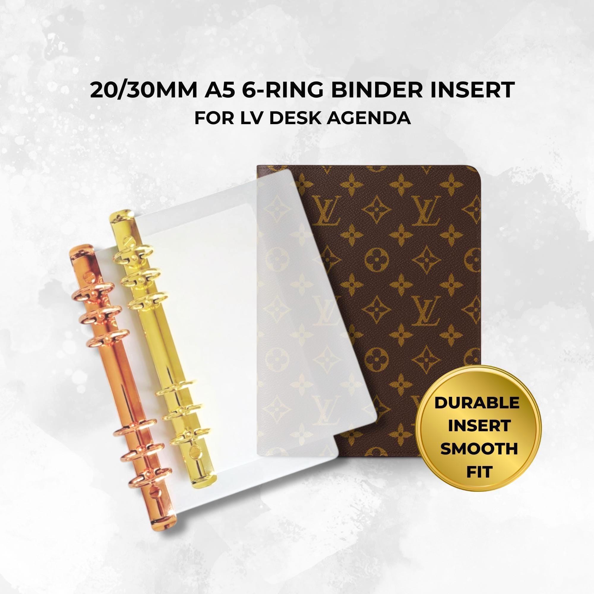 Louis Vuitton グラデーションノート A5サイズ 20/30mm A5 Ring Binder for LV Desk Agenda Louis Vuitton Insert