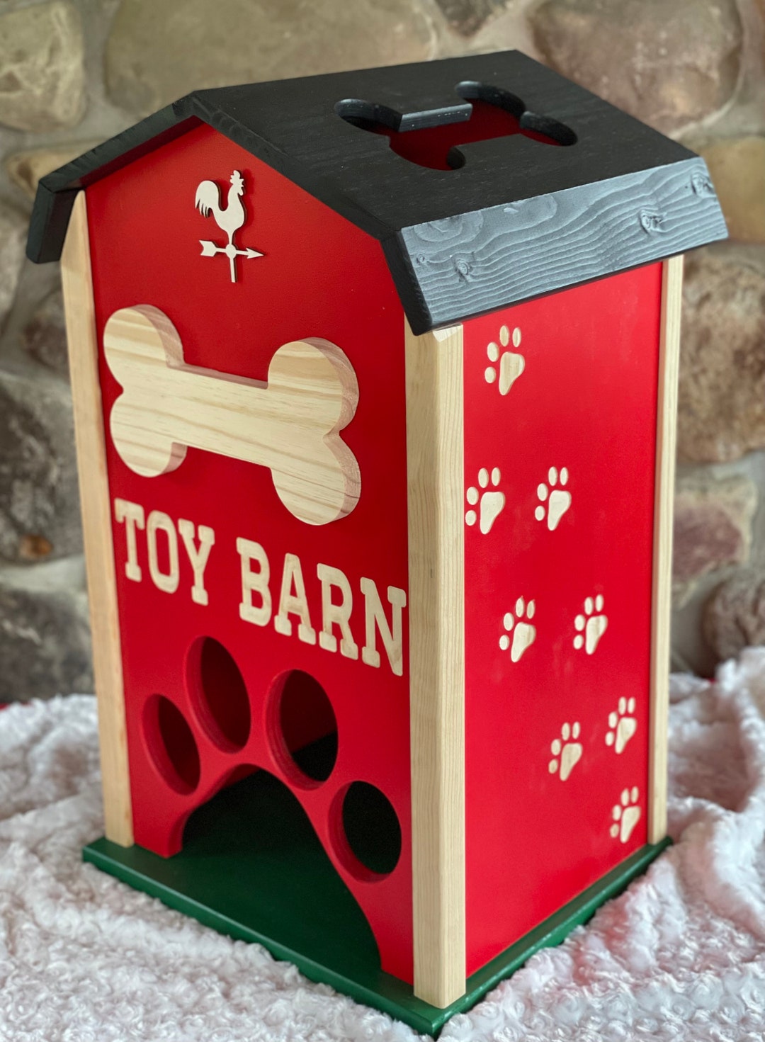 Personalized Pet Toy Box Etsy