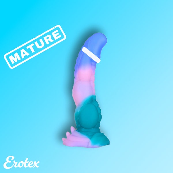 Dildo alieno realistico / Dildo in silicone sicuro per il corpo / Confezione discreta / Dildo per donne Sex Toys Dildo