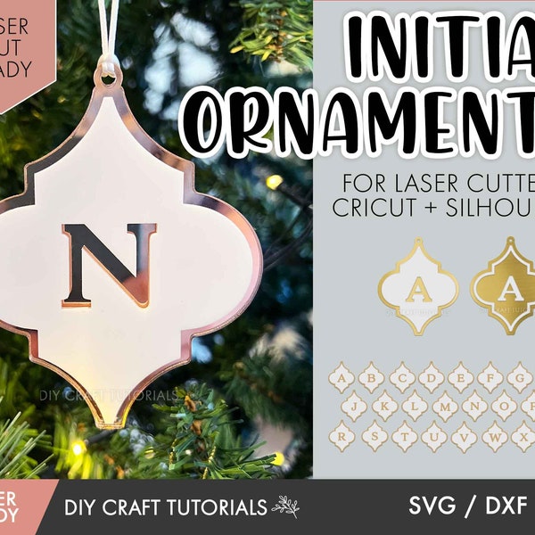 Christmas Arabesque Tile SVG, arabesque svg, Christmas Ornament Laser Cut File, Christmas Ornament svg, Laser cut ornament, glowforge svg