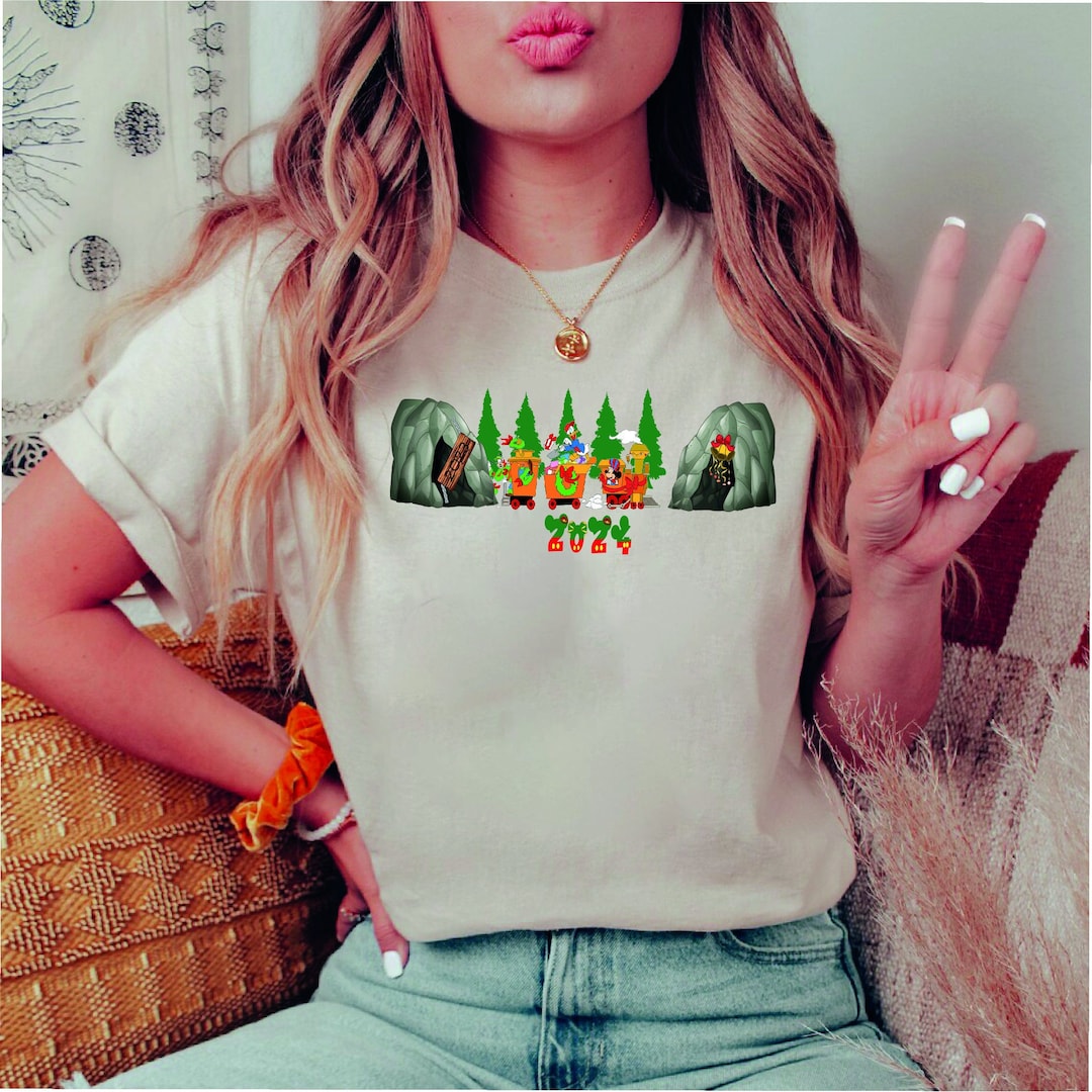 Vintage Disney 2024 Christmas Shirt Disney Ears Christmas Etsy