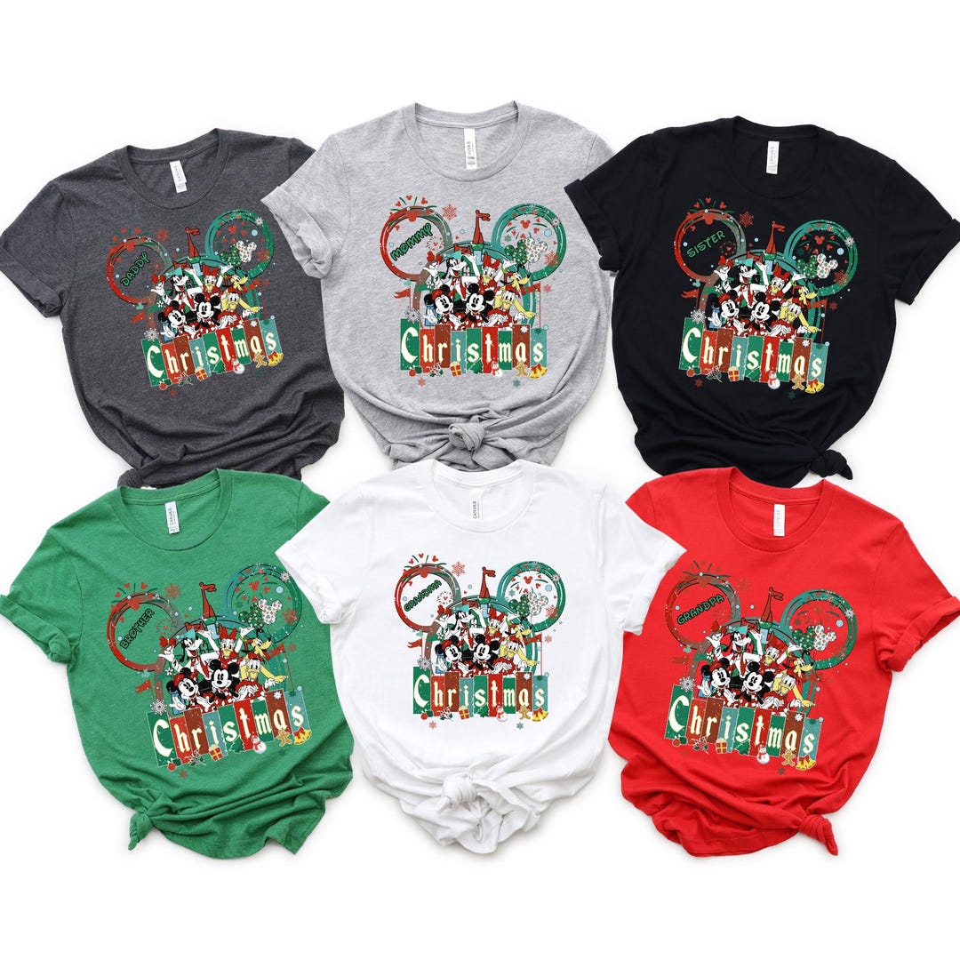 Disney Family Christmas Trip 2024 Tshirt, Disney Family Tshirt 2024