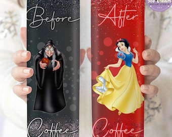 Disney Princess Tumbler, Disney Villains Tumbler, Disney Girl Trip Group Cup, Women's Princess Birthday Girl Coffee Cup, Maleficent Ursula