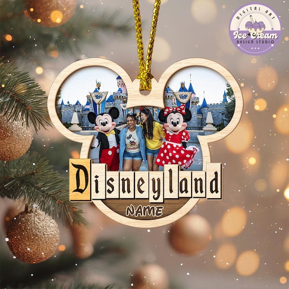 Personalized Disneyland Ornament, Disney Trip 2025 Ornament