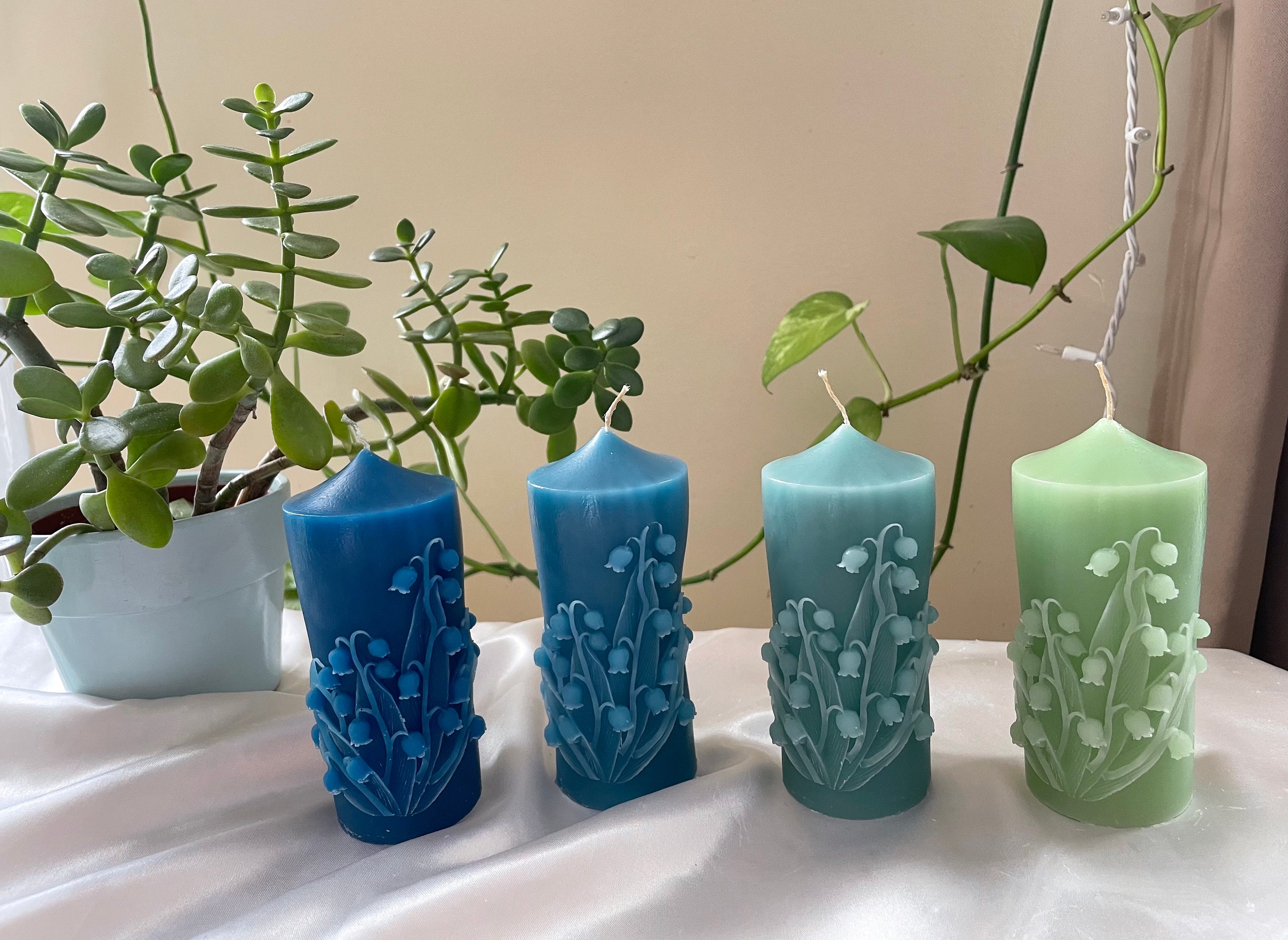 Carved candles - Etsy 日本