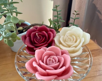 Rose Shaped Candle