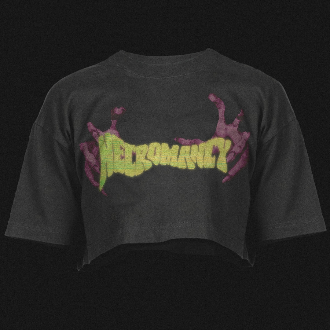 Necromancy Womens Crop Top - Etsy