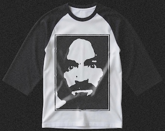 Helter Skelter - Charles Manson' Regular Fit Handcrafted Tshirt