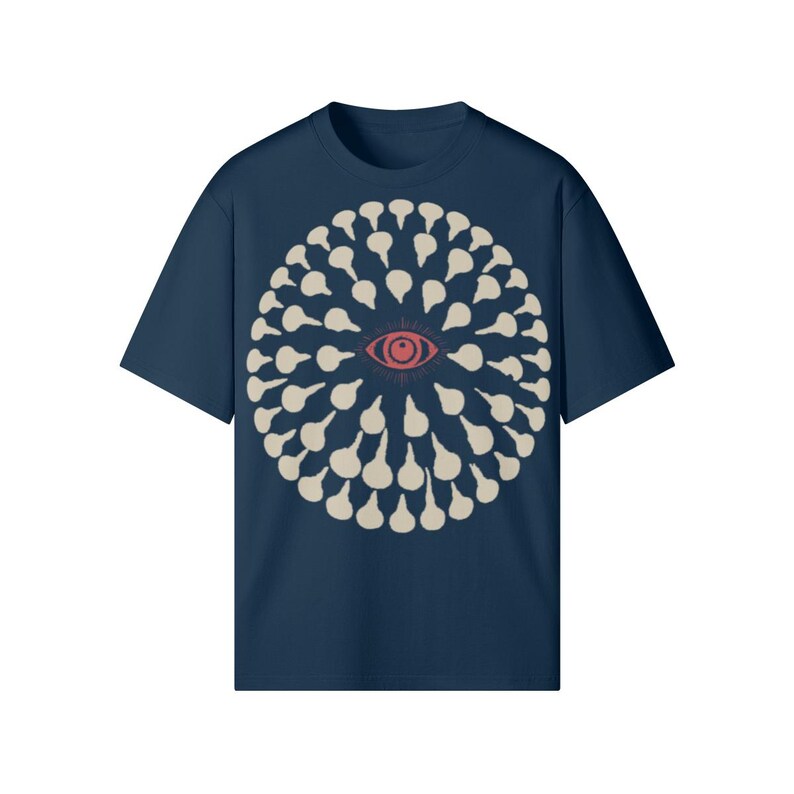 All Seeing Eye - Tshirt Indigo Blue