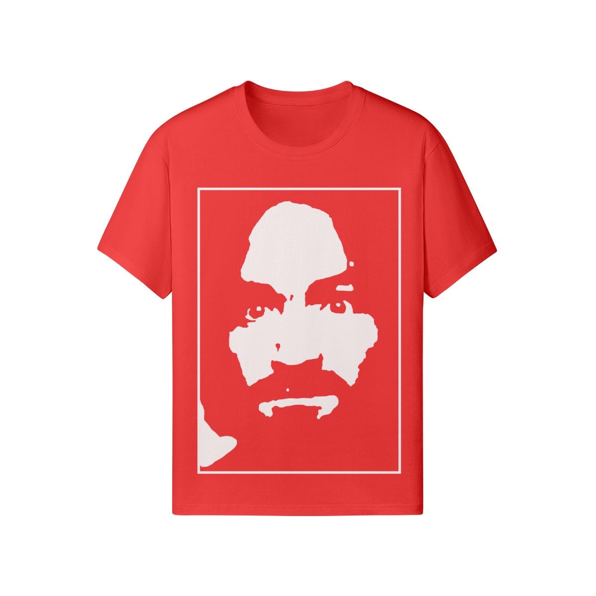 90s Charles Manson 赤 Tシャツ Charlie Dont Surf - Charles Manson Retro - Tshirt - Oversized