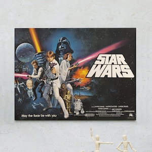 A New Hope Star Wars Movie Poster Digital Download & Print