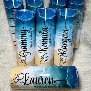 Beach “Vacation” Tumblers