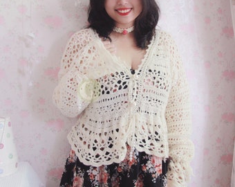 Moondance Cardigan Digital PDF Crochet Pattern