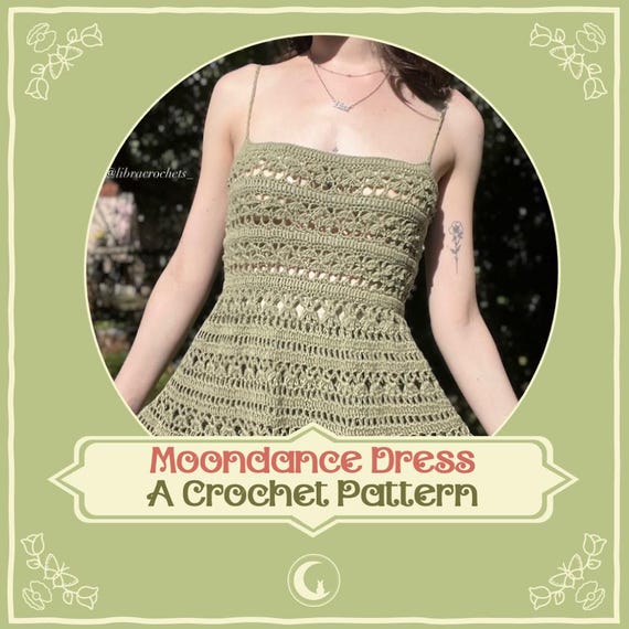 Moondance Dress Crochet Digital Pattern Gradient Ombre Yarn Friendly - Etsy Moondance Dress Crochet Digital Pattern Gradient Ombre Yarn Friendly - Etsy