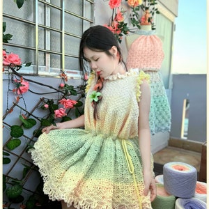 Digitales Häkelmuster für Haru-Kleid Bild 7